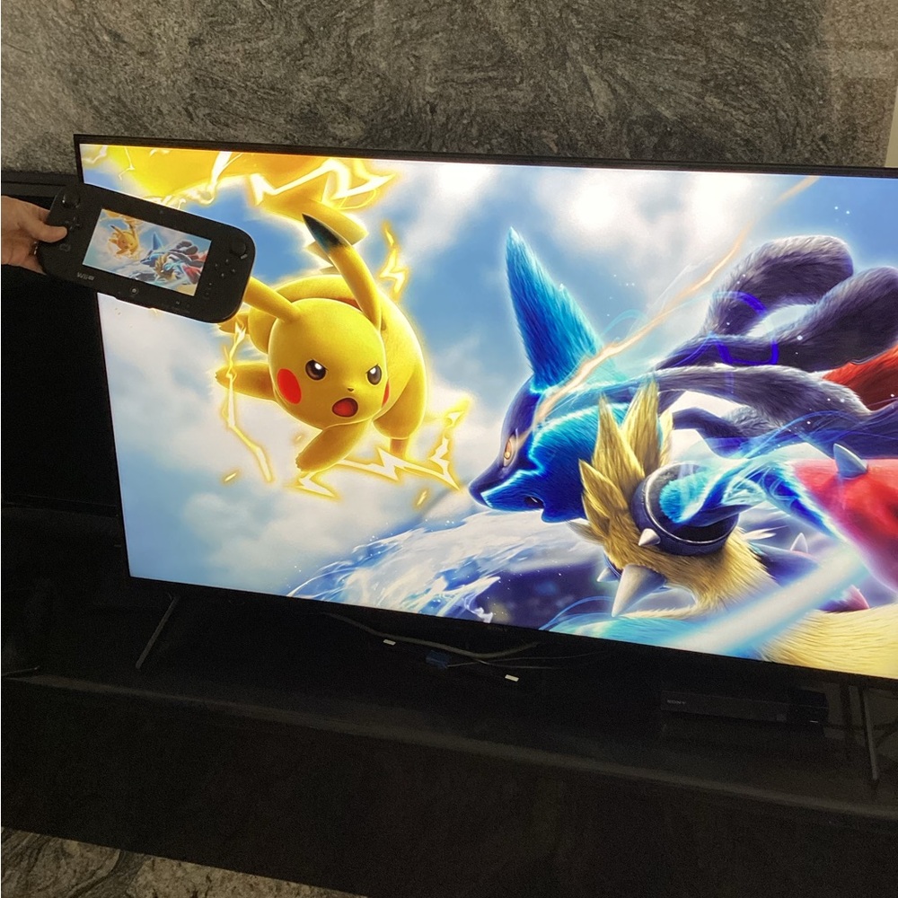 Nintendo Wii U Console 32GB Black & Gamepad System Complete Pokemon Gengar - Picture 12 of 16